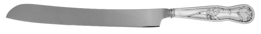 American Garden (Sterling, 1992) Wedding Cake Knife with Stainless Blade HC by Tiffany & CO SILVER-1