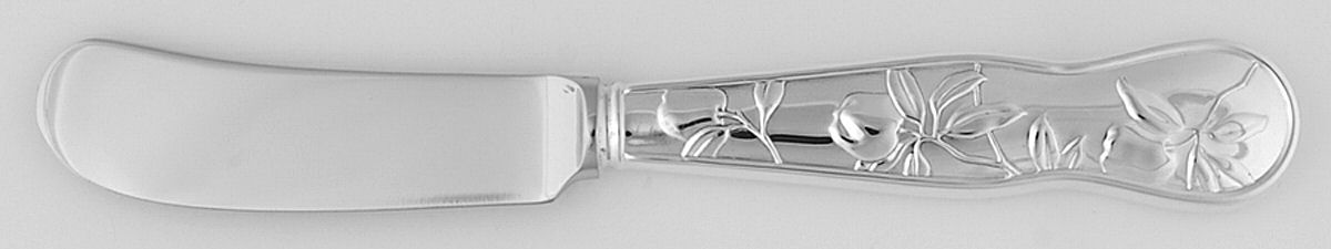 American Garden (Sterling, 1992) Butter Spreader Hollow Hdl-Paddle/Stainless Blade by Tiffany & CO SILVER-1