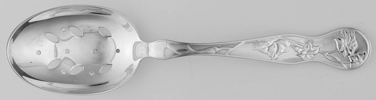 American Garden (Sterling, 1992) Pierced Vegetable Serving Spoon by Tiffany & CO SILVER-1