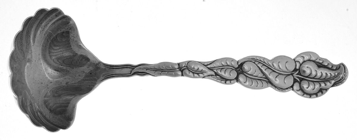 Atlantis-Ailanthus (Sterling, 1899) Gravy Ladle with Hemispherical Bowl by Tiffany & CO SILVER-1