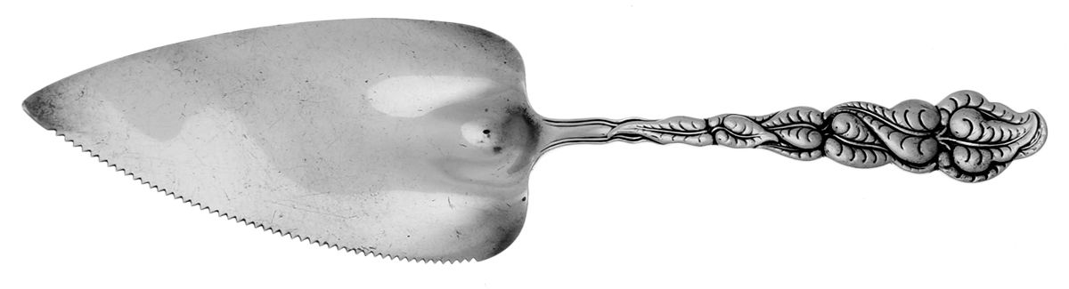 Atlantis-Ailanthus (Sterling, 1899) Solid Pastry Server by Tiffany & CO SILVER-1