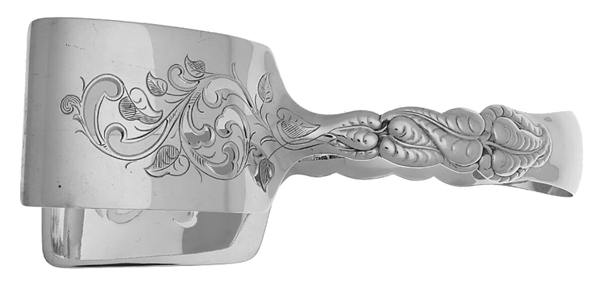 Atlantis-Ailanthus (Sterling, 1899) Solid Piece Aspragus Tongs by Tiffany & CO SILVER-1