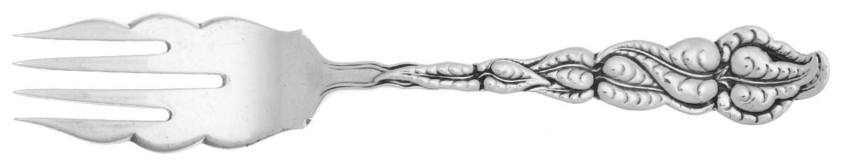 Atlantis-Ailanthus (Sterling, 1899) Pastry Fork Variant by Tiffany & CO SILVER-1