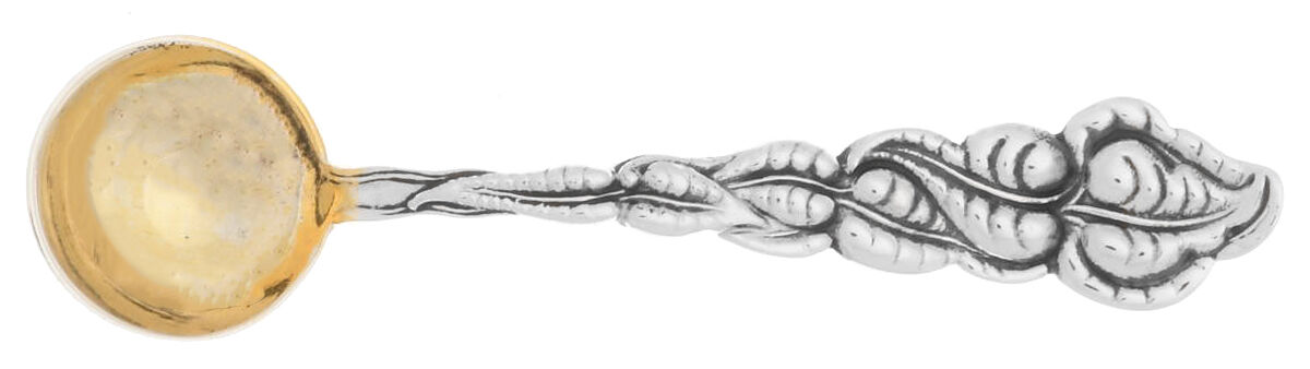 Atlantis-Ailanthus (Sterling, 1899) Individual Salt Spoon by Tiffany & CO SILVER-1