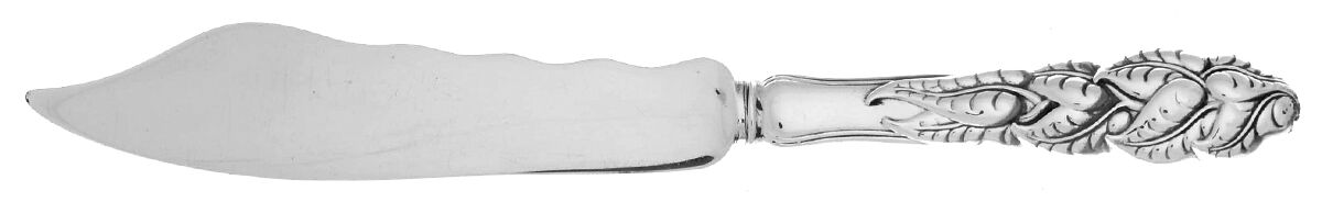 Atlantis-Ailanthus (Sterling, 1899) Individual Hollow Handle Fish Knife-Sterling Blade by Tiffany & CO SILVER-1