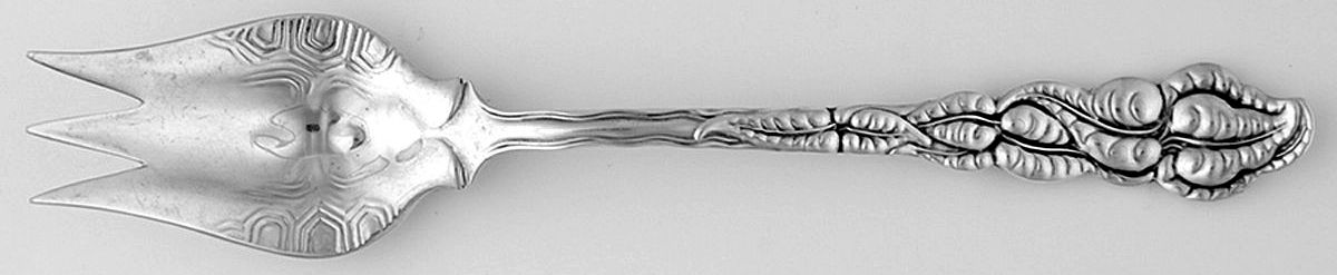 Atlantis-Ailanthus (Sterling, 1899) Large Individual Terrapin Fork by Tiffany & CO SILVER-1