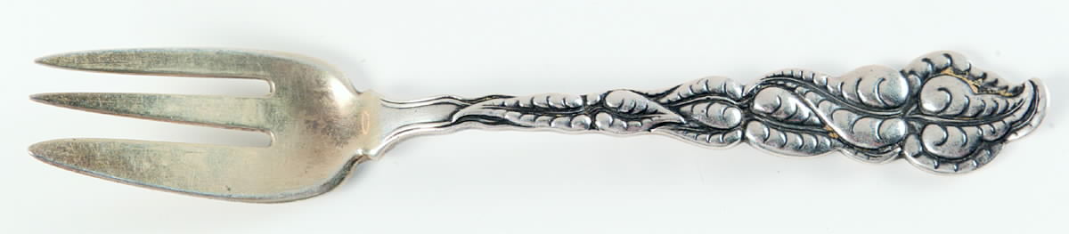 Atlantis-Ailanthus (Sterling, 1899) Individual Caviar Fork by Tiffany & CO SILVER-1