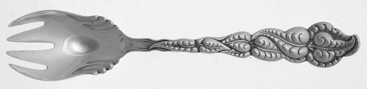 Atlantis-Ailanthus (Sterling, 1899) Old Style Ice Cream Fork by Tiffany & CO SILVER-1