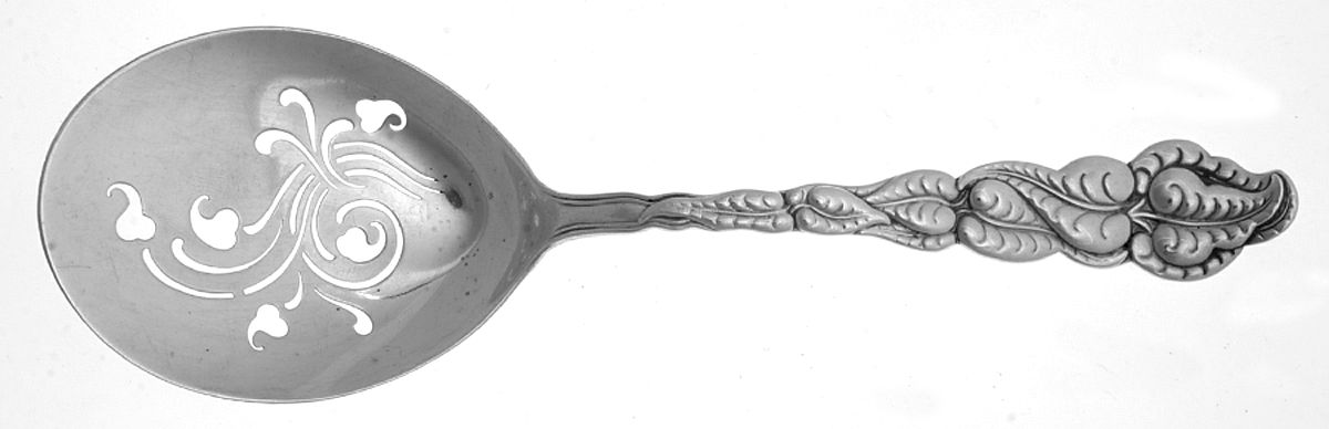 Atlantis-Ailanthus (Sterling, 1899) Solid Pierced Egg Server by Tiffany & CO SILVER-1