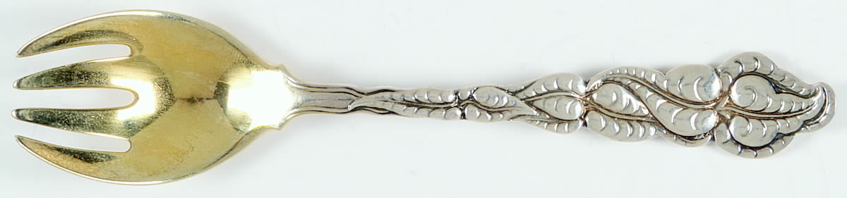 Atlantis-Ailanthus (Sterling, 1899) Ice Cream Fork by Tiffany & CO SILVER-1