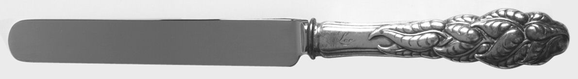 Atlantis-Ailanthus (Sterling, 1899) Blunt Hollow Knife with Bolster by Tiffany & CO SILVER-1