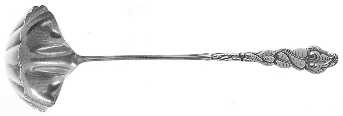 Atlantis-Ailanthus (Sterling, 1899) Long Hemispherical Cream Ladle by Tiffany & CO SILVER-1