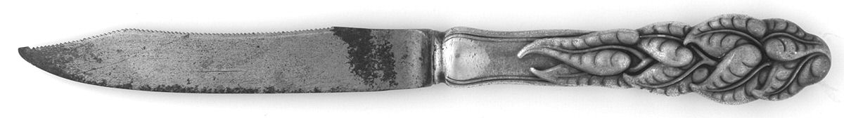 Atlantis-Ailanthus (Sterling, 1899) Individual Fruit Knife with Stainless Blade by Tiffany & CO SILVER-1