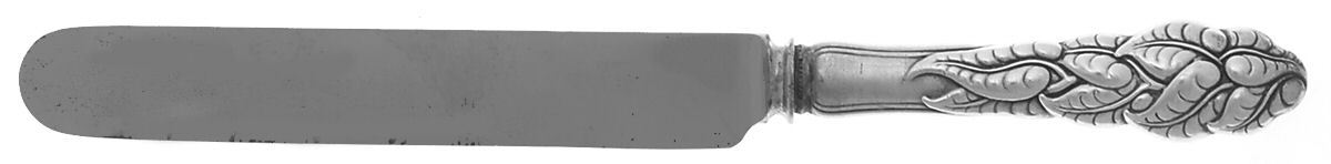 Atlantis-Ailanthus (Sterling, 1899) Blunt Hollow Knife with Bolster by Tiffany & CO SILVER-1