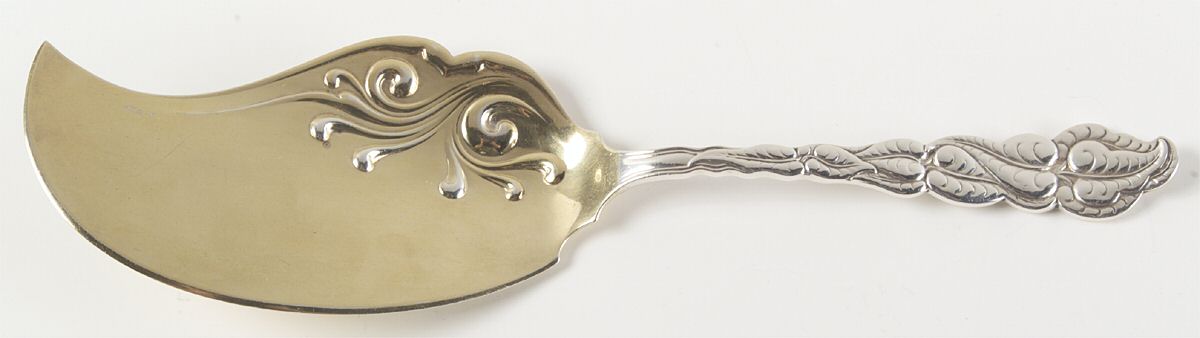 Atlantis-Ailanthus (Sterling, 1899) Large Solid Ice Cream Server by Tiffany & CO SILVER-1