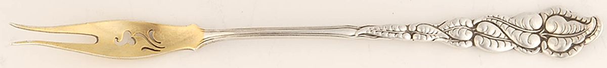 Atlantis-Ailanthus (Sterling, 1899) Olive Fork by Tiffany & CO SILVER-1