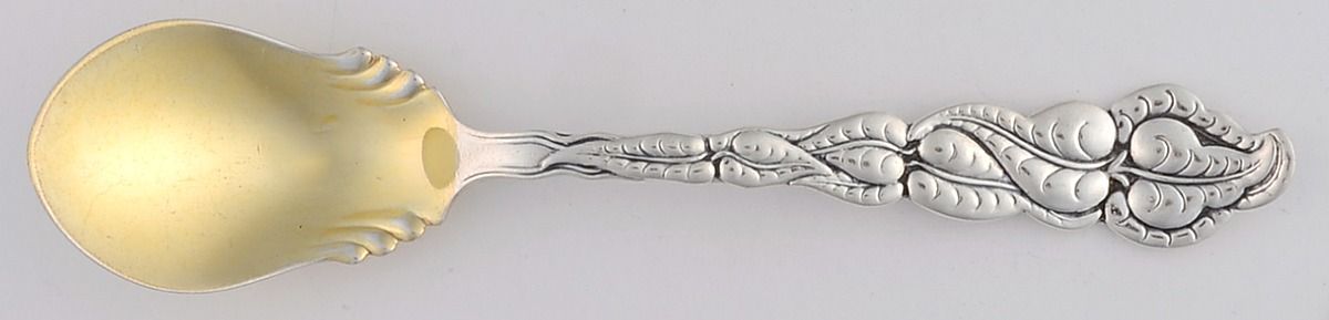 Atlantis-Ailanthus (Sterling, 1899) Ice Cream Spoon Fluted Bowl by Tiffany & CO SILVER-1