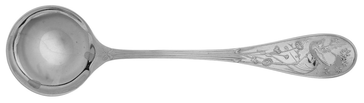 Audubon (Sterling, 1956) Round Bowl Soup Spoon (Bouillon) by Tiffany & CO SILVER-1