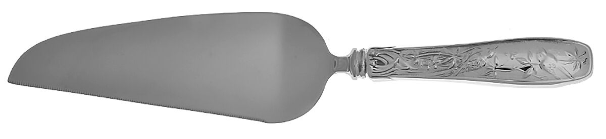 Audubon (Sterling, 1956) Pie & Cake Server with Stainless Blade by Tiffany & CO SILVER-1