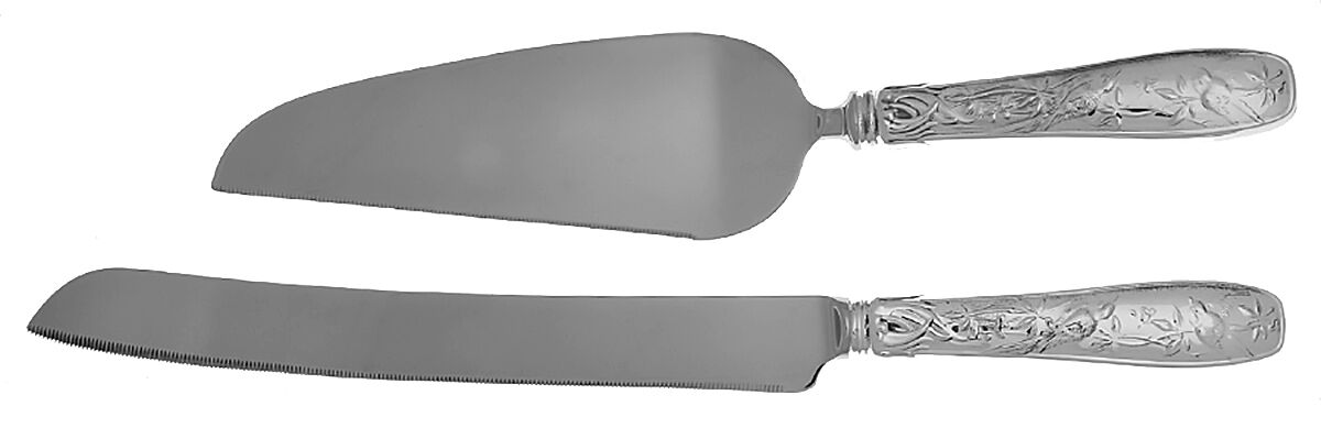 Audubon (Sterling, 1956) 2 Piece Cake Serving Set w/Box (PCS & WCK) by Tiffany & CO SILVER-3