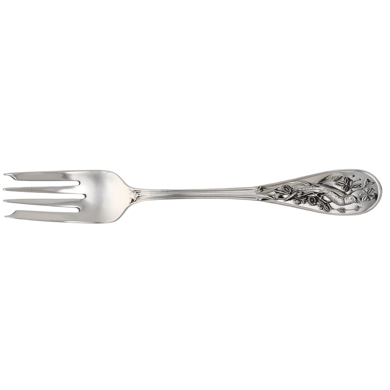 Audubon (Sterling, 1956) Individual Salad Fork by Tiffany & CO SILVER-1