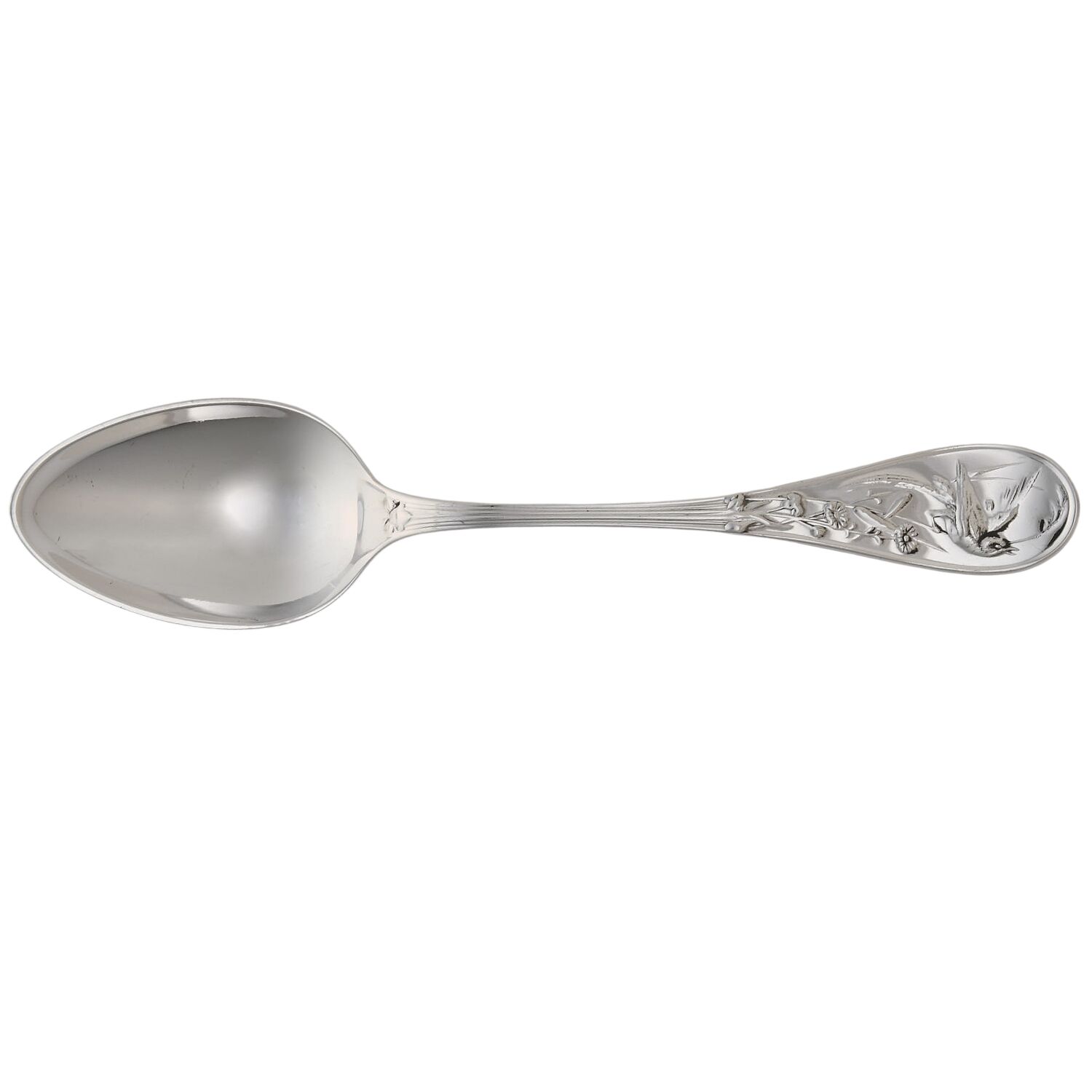 Audubon (Sterling, 1956) Place/Oval Soup Spoon by Tiffany & CO SILVER-1