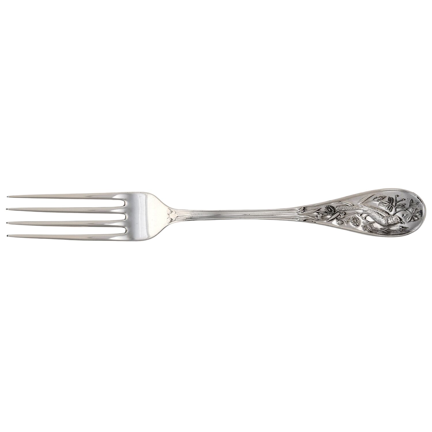 Audubon (Sterling, 1956) Fork by Tiffany & CO SILVER-1