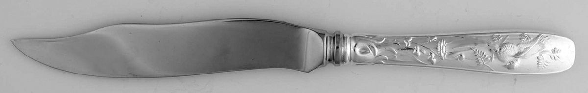Audubon (Sterling, 1956) Individual Fish Knife with Stainless Blade by Tiffany & CO SILVER-1