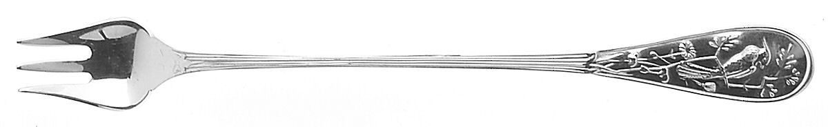 Audubon (Sterling, 1956) Cocktail/Seafood Fork by Tiffany & CO SILVER-1