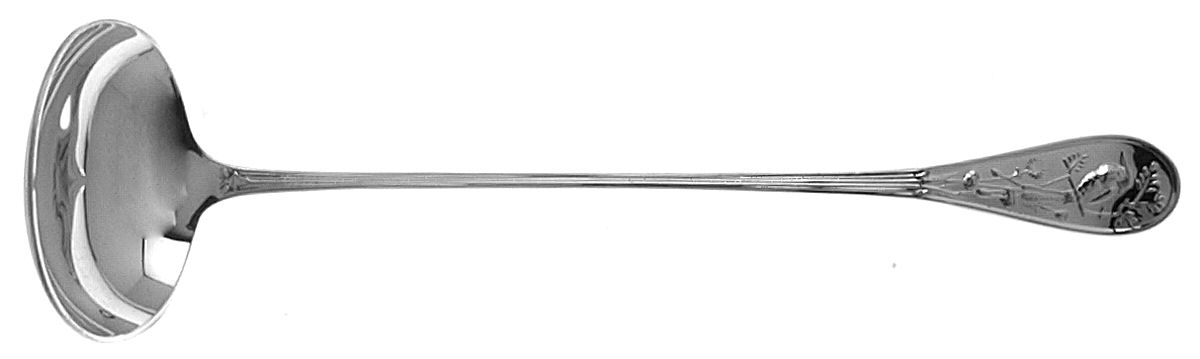 Audubon (Sterling, 1956) Solid Piece Cream Ladle by Tiffany & CO SILVER-1