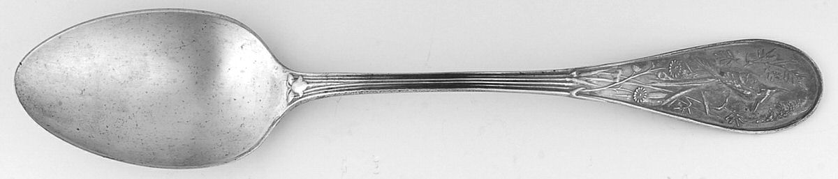 Audubon (Sterling, 1956) Tablespoon (Serving Spoon) Large by Tiffany & CO SILVER-1