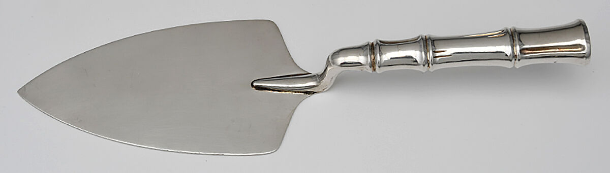 Bamboo (Sterling, 1961) Trowel with Sterling Blade by Tiffany & CO SILVER-1