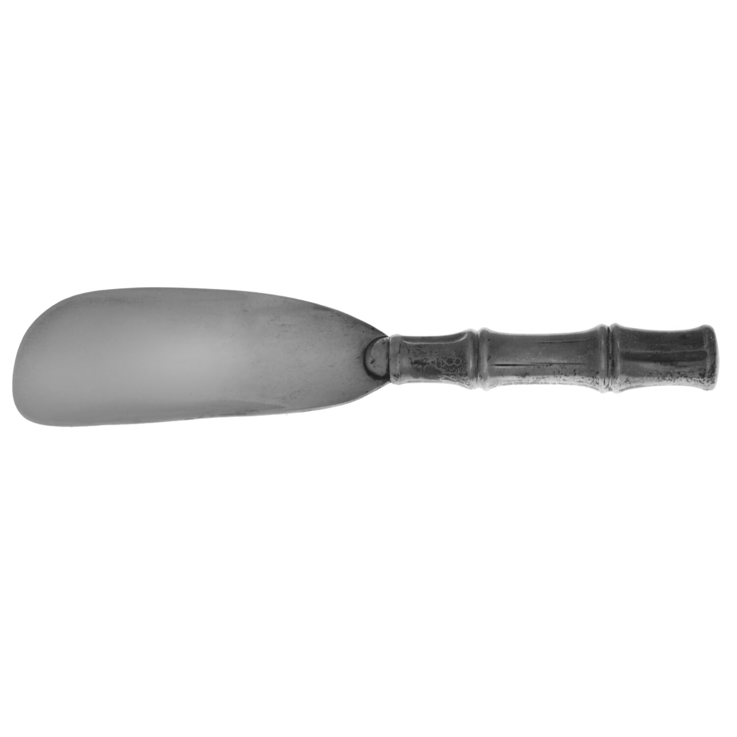 Bamboo (Sterling, 1961) Hollow Handle Shoe Horn with Sterling Bowl by Tiffany & CO SILVER-1