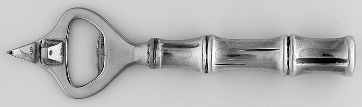 Bamboo (Sterling, 1961) Bottle Opener with Stainless Bowl by Tiffany & CO SILVER-1