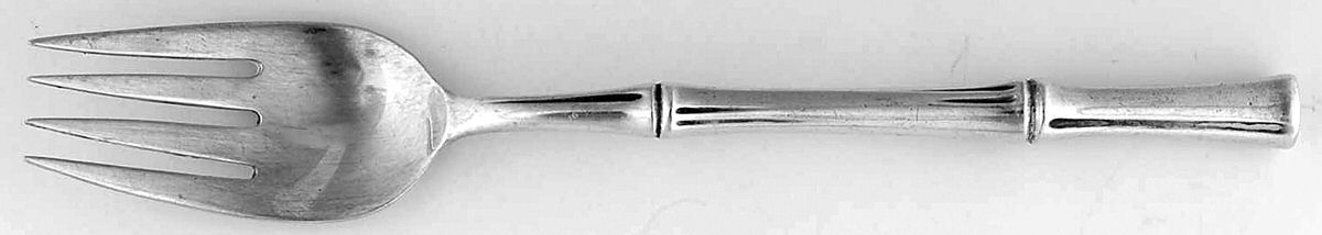 Bamboo (Sterling, 1961) Individual Solid Fish Fork by Tiffany & CO SILVER-1