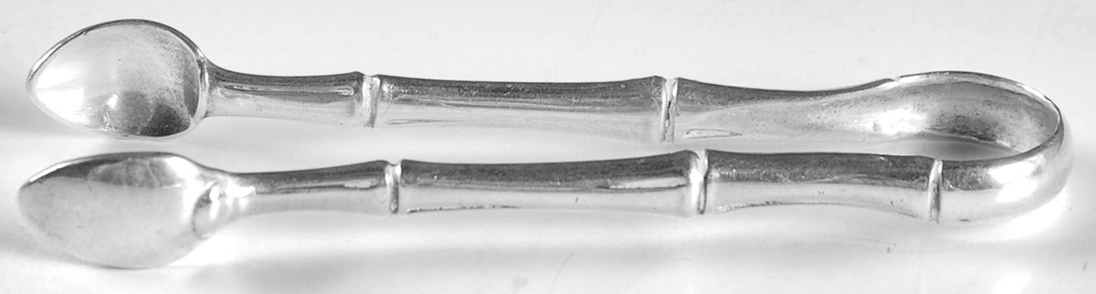 Bamboo (Sterling, 1961) Small Sugar Tongs by Tiffany & CO SILVER-1