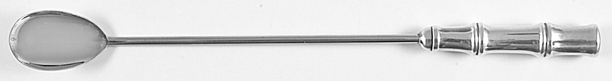 Bamboo (Sterling, 1961) Lemonade Spoon w/Long Hollow Handle by Tiffany & CO SILVER-1