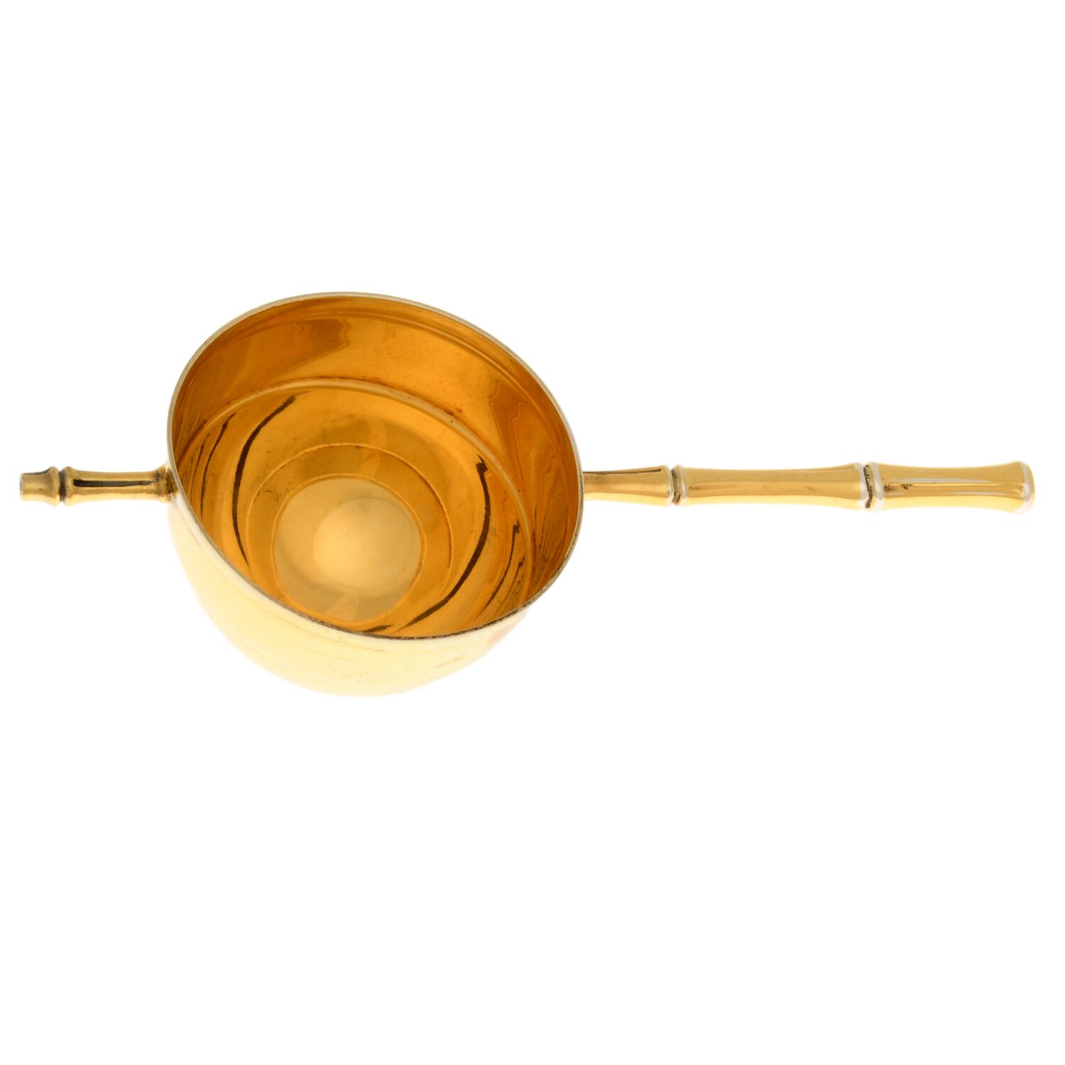 Bamboo-Gold (Sterling, Gold Vermeil, 1961) Brandy Warmer by Tiffany & CO SILVER-1
