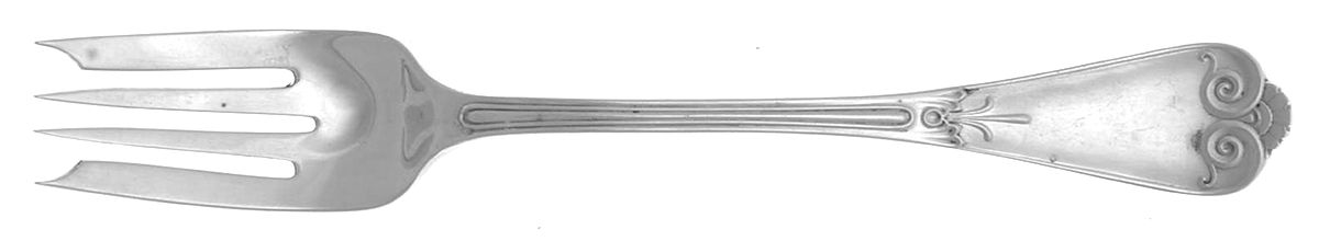 Beekman (Sterling, No Monograms) Individual Salad Fork by Tiffany & CO SILVER-1