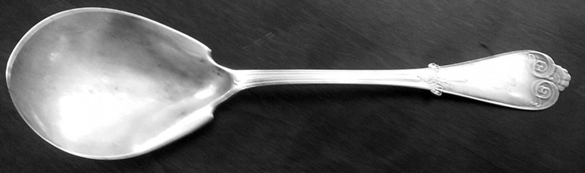 Beekman (Sterling, No Monograms) Solid Smooth Casserole Spoon by Tiffany & CO SILVER-1
