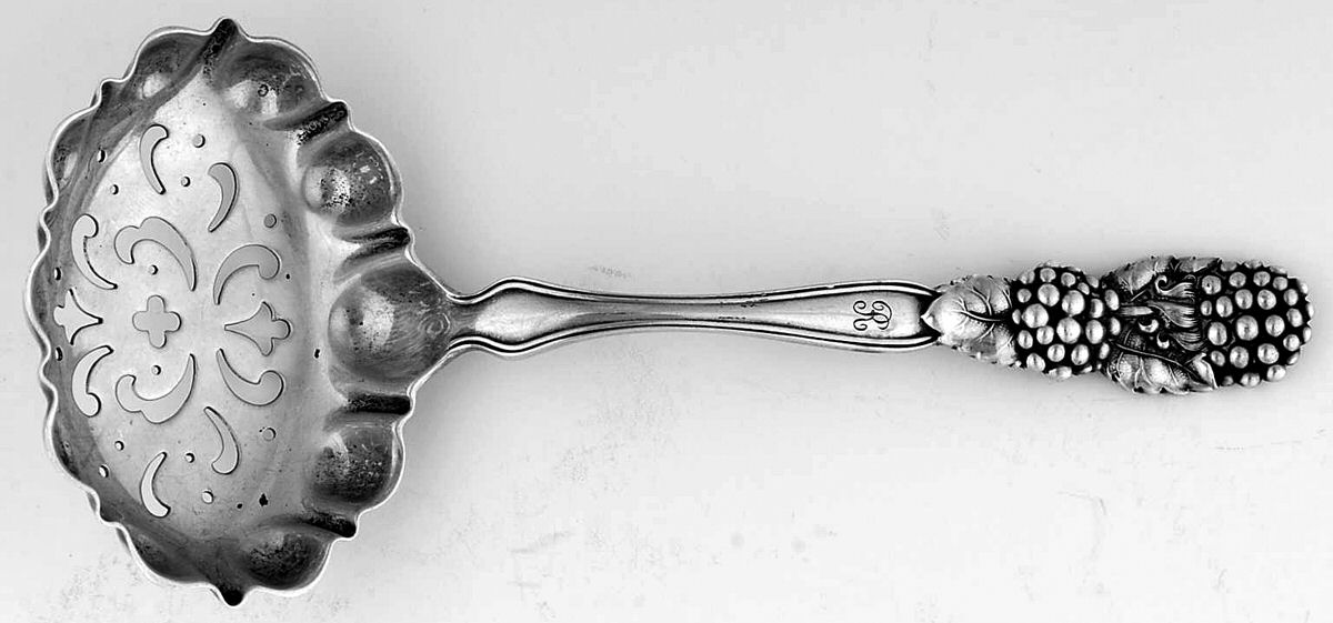 Blackberry (Sterling, 1875) Large Sugar Sifter by Tiffany & CO SILVER-1