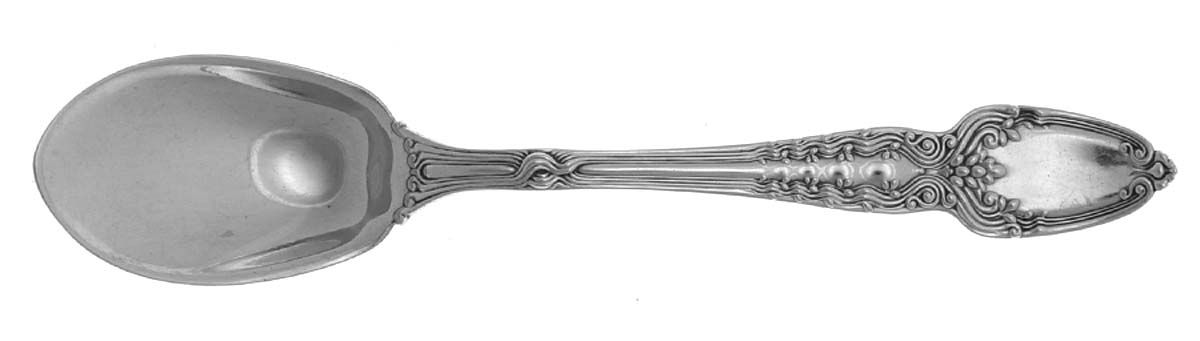 Broom Corn (Sterling, 1890, M-T-C) Ice Cream Spoon Individual by Tiffany & CO SILVER-1