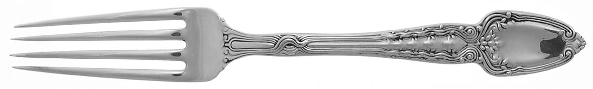 Broom Corn (Sterling, 1890, M-T-C) Fork by Tiffany & CO SILVER-1