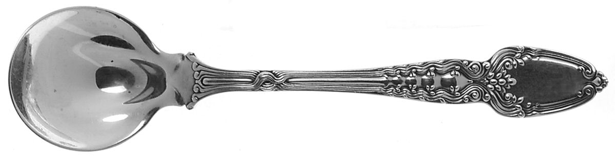 Broom Corn (Sterling, 1890, M-T-C) Old Style Ice Cream Spoon Large by Tiffany & CO SILVER-1