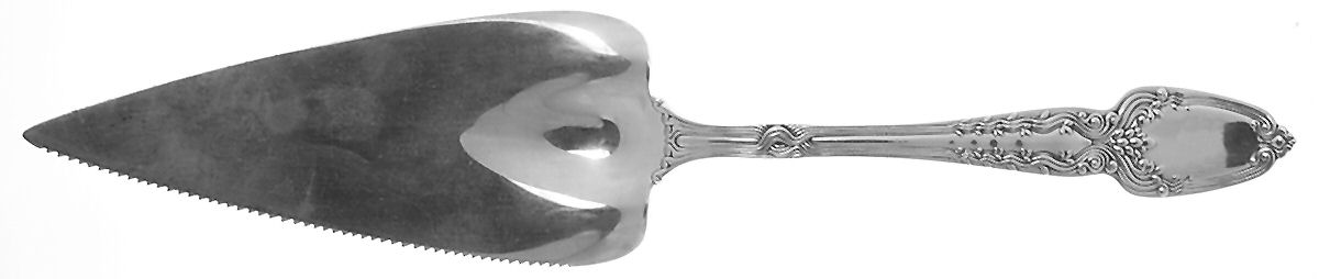 Broom Corn (Sterling, 1890, M-T-C) Solid Pastry Server by Tiffany & CO SILVER-1