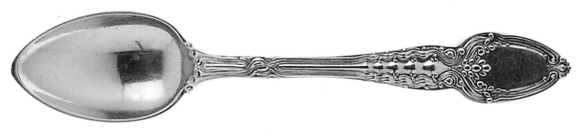 Broom Corn (Sterling, 1890, M-T-C) Demitasse Spoon by Tiffany & CO SILVER-1