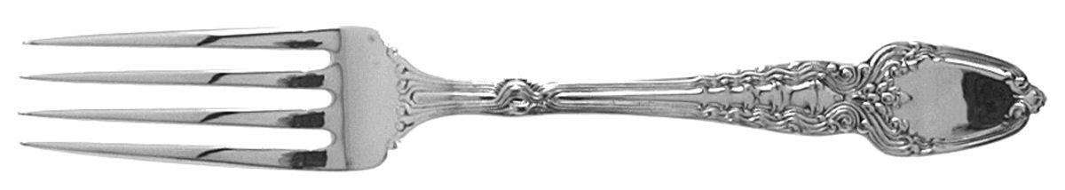 Broom Corn (Sterling, 1890, M-T-C) Fork by Tiffany & CO SILVER-1