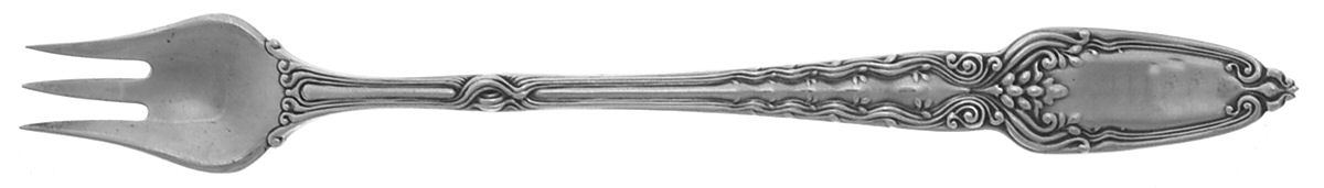 Broom Corn (Sterling, 1890, M-T-C) Oyster Fork by Tiffany & CO SILVER-1
