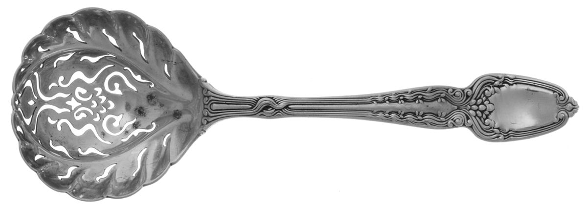 Broom Corn (Sterling, 1890, M-T-C) Large Sugar Sifter by Tiffany & CO SILVER-1