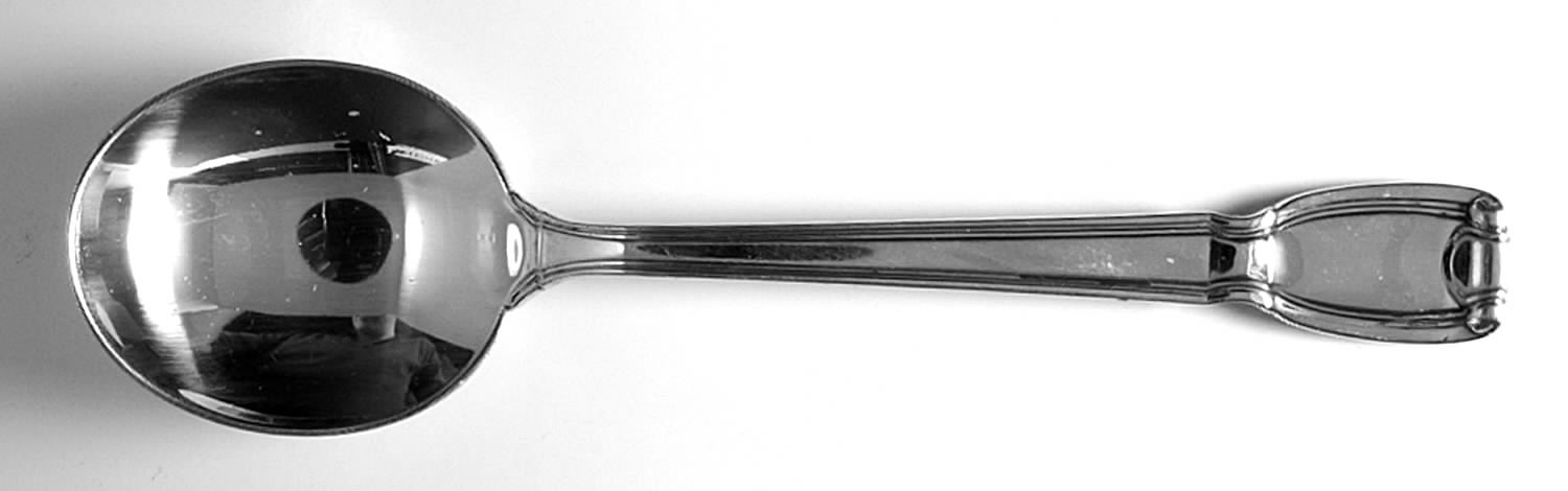 Castilian (Sterling, 1929) Round Bowl Soup Spoon (Cream Soup) by Tiffany & CO SILVER-1